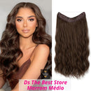 Cabelo Volumoso em Minutos com o Aplique 2 em 1 (Fio + Tic Tac)