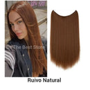Comprimento em instantes com esse aplique invisível modelo liso