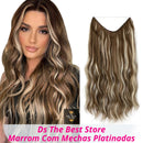 Cabelo Volumoso em Minutos com o Aplique 2 em 1 (Fio + Tic Tac)