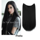 Comprimento em instantes com esse aplique invisível modelo liso