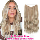 Cabelo Volumoso em Minutos com o Aplique 2 em 1 (Fio + Tic Tac)
