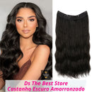 Cabelo Volumoso em Minutos com o Aplique 2 em 1 (Fio + Tic Tac)