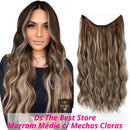 Cabelo Volumoso em Minutos com o Aplique 2 em 1 (Fio + Tic Tac)
