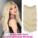 Cabelo Volumoso em Minutos com o Aplique 2 em 1 (Fio + Tic Tac)