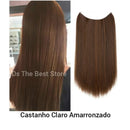 Comprimento em instantes com esse aplique invisível modelo liso