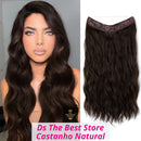 Cabelo Volumoso em Minutos com o Aplique 2 em 1 (Fio + Tic Tac)