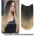 Comprimento em instantes com esse aplique invisível modelo liso