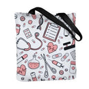 Bolsa de Ombro de Lona com Estampa Dupla Face para Enfermeiras, Bolsa de Compras Moderna, Bolsas de Presente - Promoção Quente
