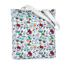 Bolsa de Ombro de Lona com Estampa Dupla Face para Enfermeiras, Bolsa de Compras Moderna, Bolsas de Presente - Promoção Quente