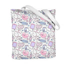 Bolsa de Ombro de Lona com Estampa Dupla Face para Enfermeiras, Bolsa de Compras Moderna, Bolsas de Presente - Promoção Quente