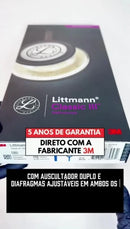 Estetoscópio 3M Littmann Classic III 5807 Azul Caribe Rainbow