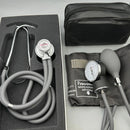 Kit de Acadêmico de Enfermagem- Estetoscópio Duplo Rappaport Premium + Esfigmomanômetro PREMIUM