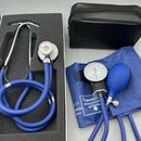 Kit de Acadêmico de Enfermagem- Estetoscópio Duplo Rappaport Premium + Esfigmomanômetro PREMIUM