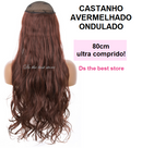 Magical Hair Extensor 80cm Liso e Ondulado - Festival de Ofertas 2026