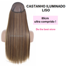 Magical Hair Extensor 80cm Liso e Ondulado - Festival de Ofertas 2026