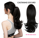 Rabo de Cavalo Piranha - 35CM - Idêntico ao Cabelo Humano - Festival de Ofertas 2026