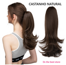 Rabo de Cavalo Piranha - 35CM - Idêntico ao Cabelo Humano - Festival de Ofertas 2026