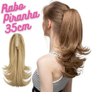 Rabo de Cavalo Piranha - 35CM - Idêntico ao Cabelo Humano - Festival de Ofertas 2026
