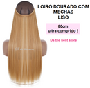 Magical Hair Extensor 80cm Liso e Ondulado - Festival de Ofertas 2026