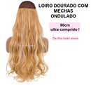 Magical Hair Extensor 80cm Liso e Ondulado - Festival de Ofertas 2026