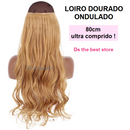 Magical Hair Extensor 80cm Liso e Ondulado - Festival de Ofertas 2026