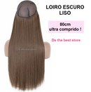 Magical Hair Extensor 80cm Liso e Ondulado - Festival de Ofertas 2026
