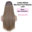 Magical Hair Extensor 80cm Liso e Ondulado - Festival de Ofertas 2026