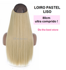 Magical Hair Extensor 80cm Liso e Ondulado - Festival de Ofertas 2026