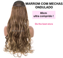 Magical Hair Extensor 80cm Liso e Ondulado - Festival de Ofertas 2026
