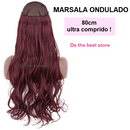 Magical Hair Extensor 80cm Liso e Ondulado - Festival de Ofertas 2026