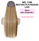 Magical Hair Extensor 80cm Liso e Ondulado - Festival de Ofertas 2026