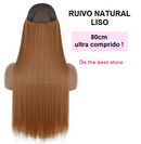 Magical Hair Extensor 80cm Liso e Ondulado - Festival de Ofertas 2026
